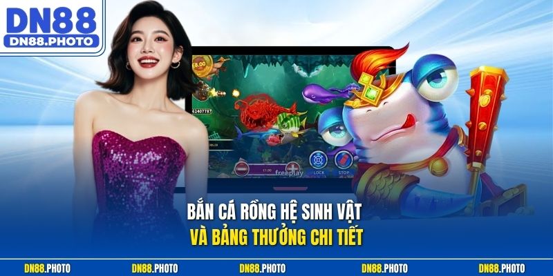 Bắn Cá Rồng Hệ Sinh Vật Và Bảng Thưởng Chi Tiết